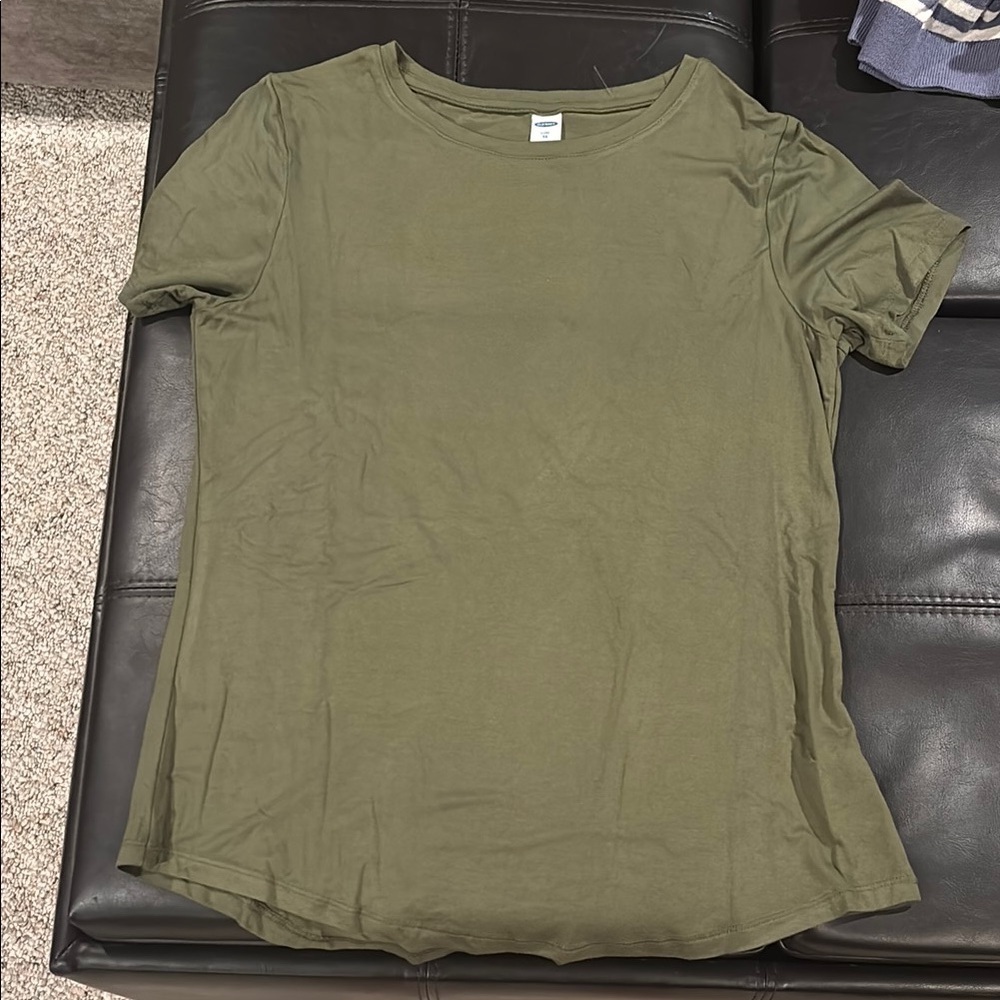 Old Navy Luxe XS Green Top